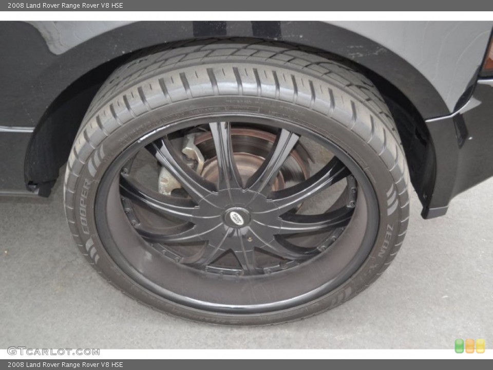 2008 Land Rover Range Rover Custom Wheel and Tire Photo #54564495