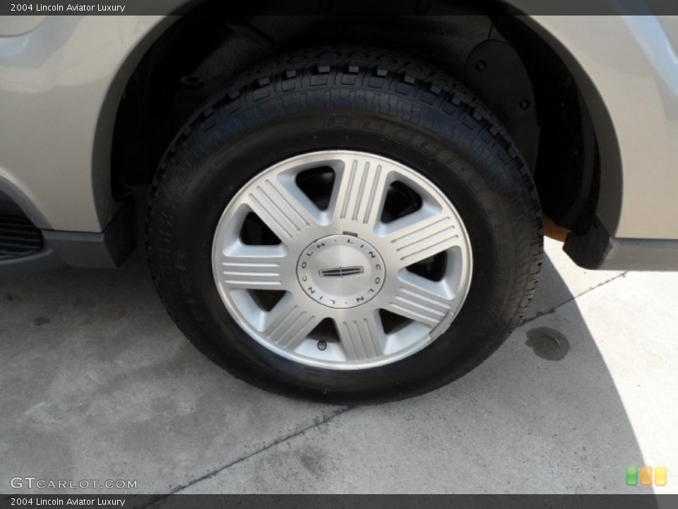 2004 Lincoln Aviator Luxury Wheel and Tire Photo #54566163