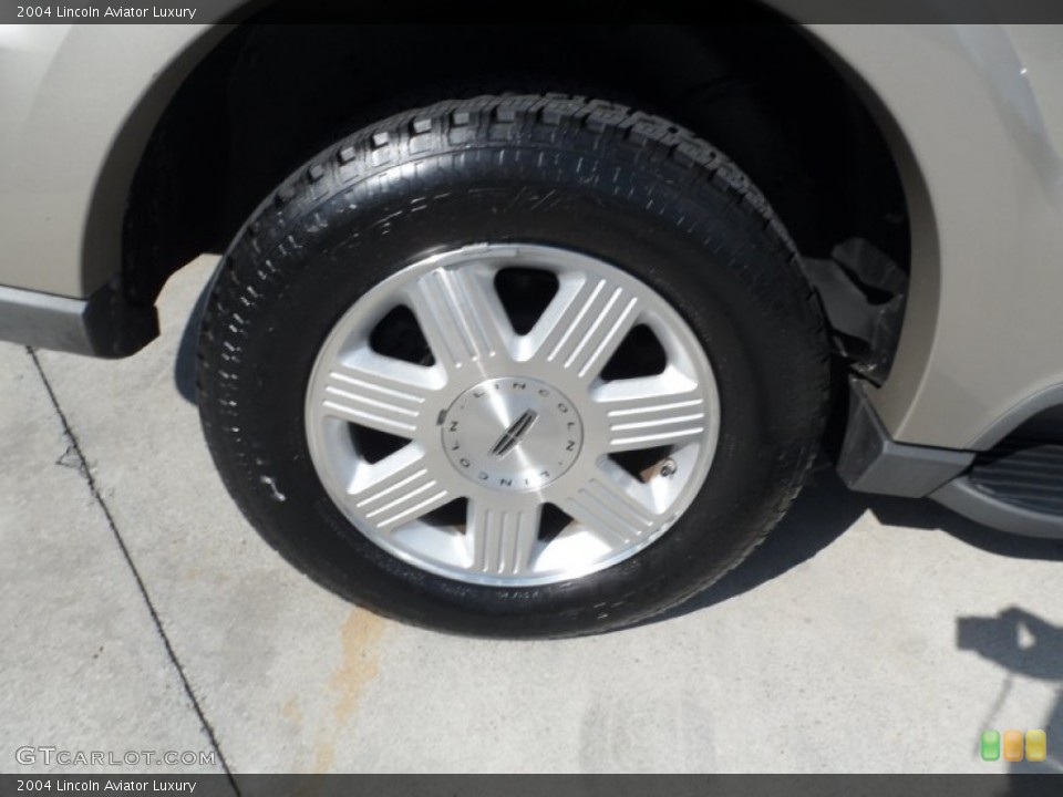 2004 Lincoln Aviator Luxury Wheel and Tire Photo #54566175