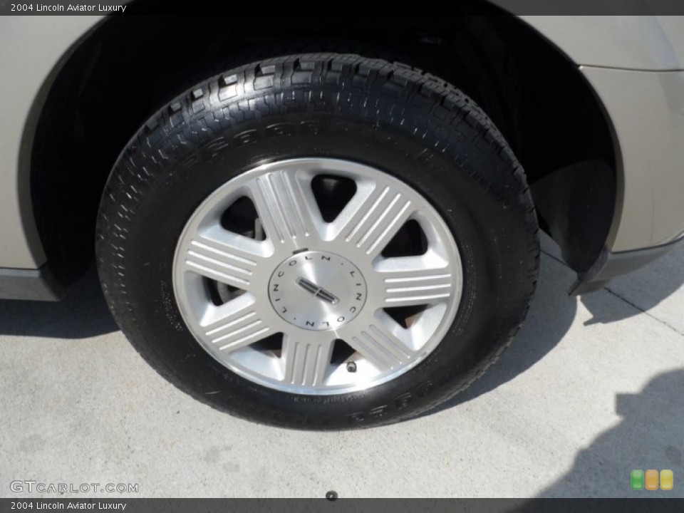 2004 Lincoln Aviator Luxury Wheel and Tire Photo #54566184