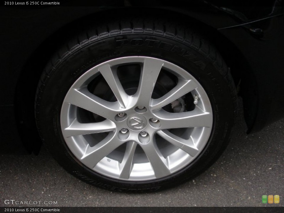 2010 Lexus IS 250C Convertible Wheel and Tire Photo #54566571