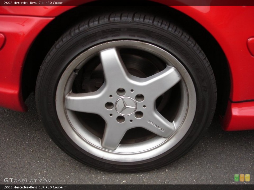 2002 Mercedes-Benz CLK 430 Coupe Wheel and Tire Photo #54566737