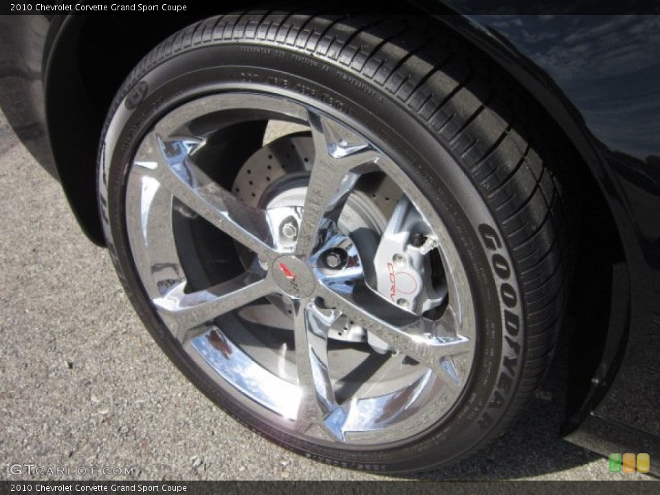 2010 Chevrolet Corvette Grand Sport Coupe Wheel and Tire Photo #54568776