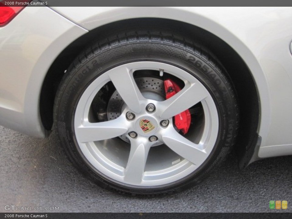 2008 Porsche Cayman S Wheel and Tire Photo #54571167