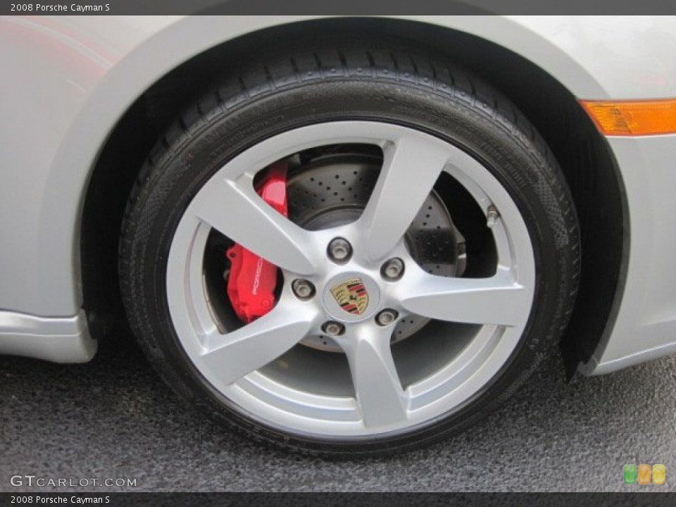 2008 Porsche Cayman S Wheel and Tire Photo #54571179