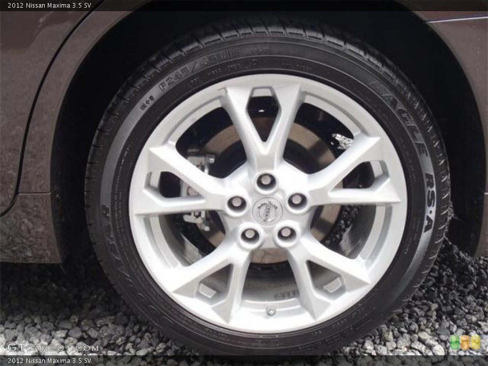2012 Nissan Maxima 3.5 SV Wheel and Tire Photo #54571641
