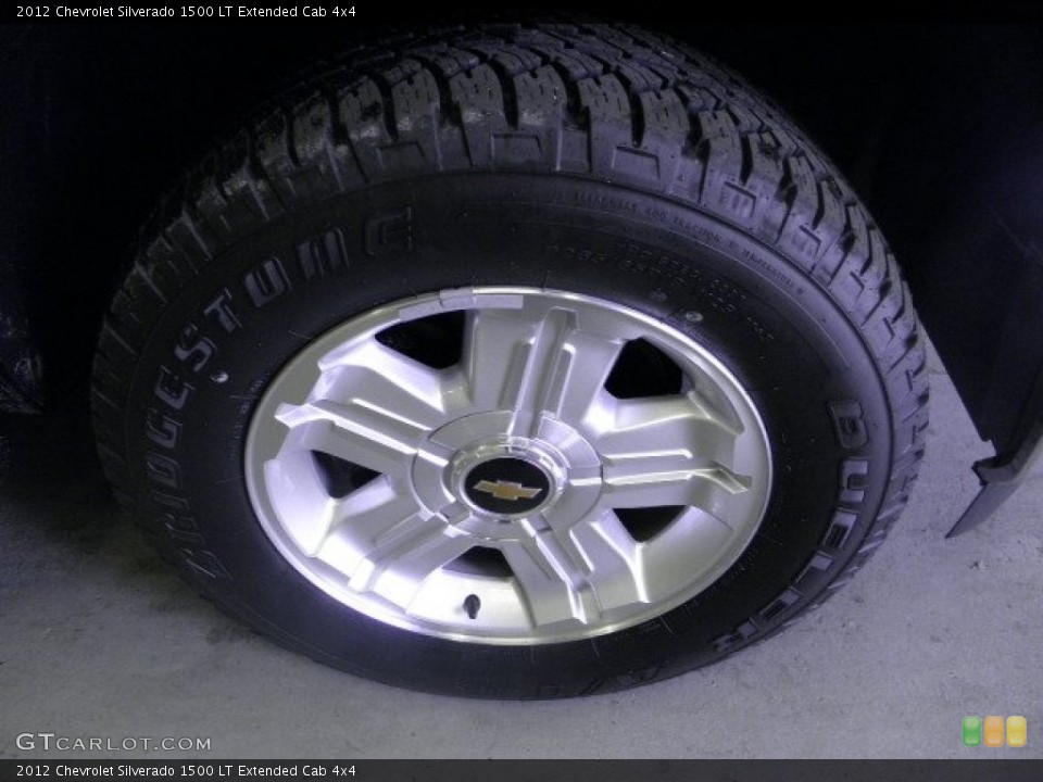 2012 Chevrolet Silverado 1500 LT Extended Cab 4x4 Wheel and Tire Photo #54574764
