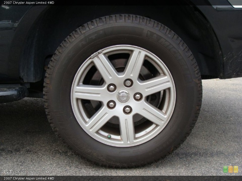 2007 Chrysler Aspen Limited 4WD Wheel and Tire Photo #54582587