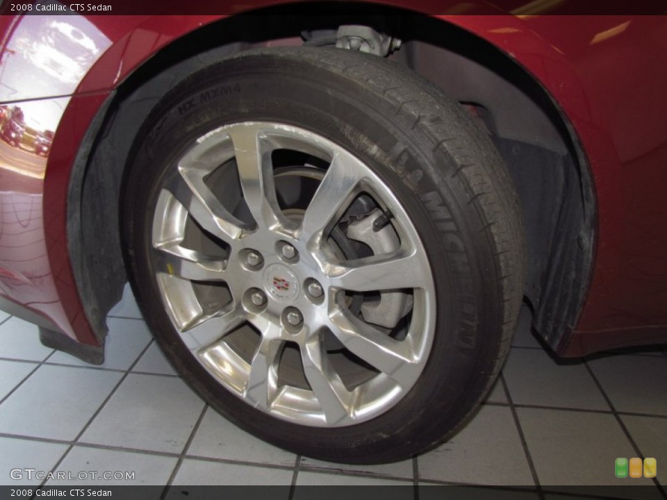 2008 Cadillac CTS Sedan Wheel and Tire Photo #54586472