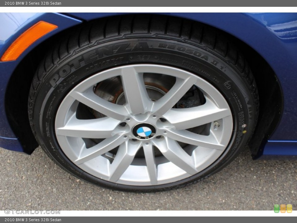 2010 BMW 3 Series 328i Sedan Wheel and Tire Photo #54587165