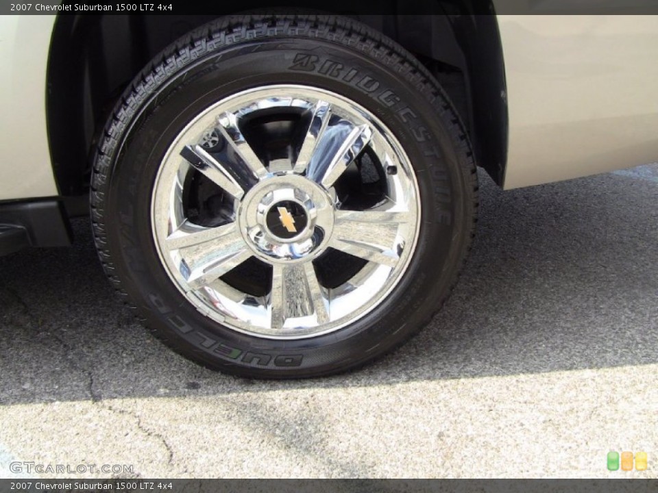 2007 Chevrolet Suburban 1500 LTZ 4x4 Wheel and Tire Photo #54590084