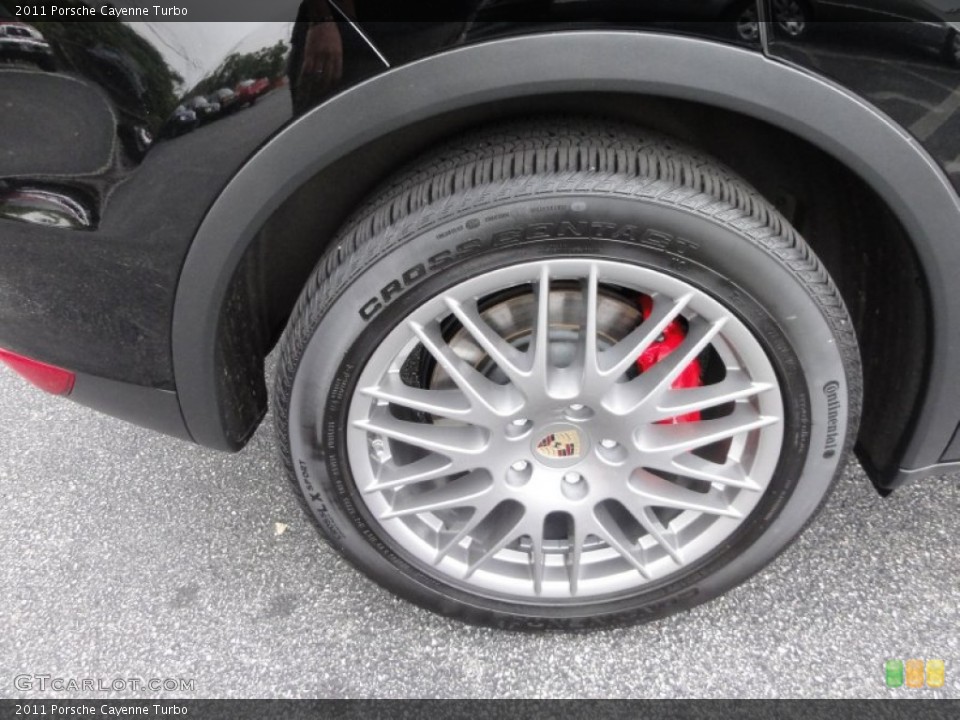 2011 Porsche Cayenne Turbo Wheel and Tire Photo #54605411