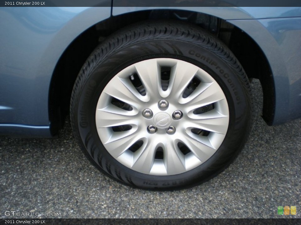 2011 Chrysler 200 LX Wheel and Tire Photo #54607872