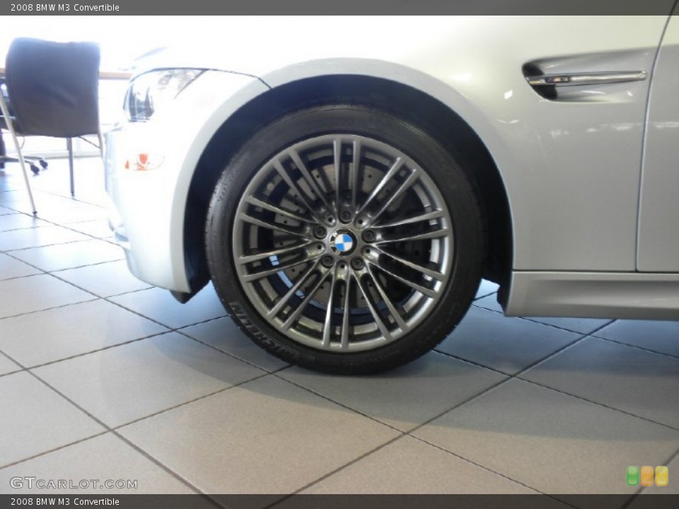 2008 BMW M3 Convertible Wheel and Tire Photo #54609225