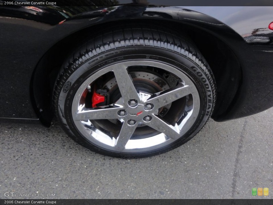 2006 Chevrolet Corvette Coupe Wheel and Tire Photo #54610407