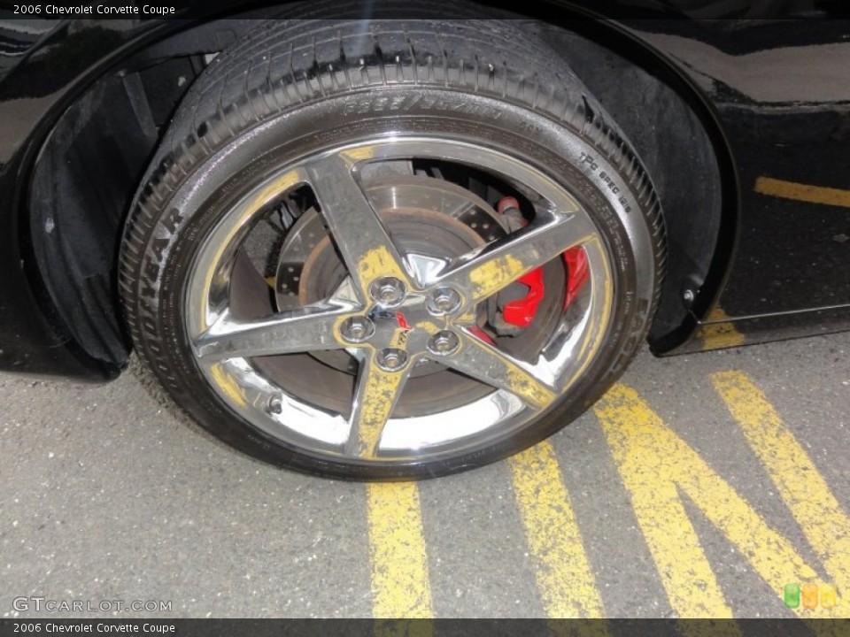 2006 Chevrolet Corvette Coupe Wheel and Tire Photo #54610425