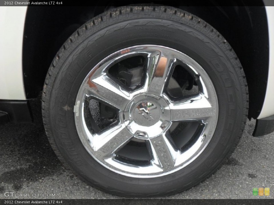 2012 Chevrolet Avalanche LTZ 4x4 Wheel and Tire Photo #54612978