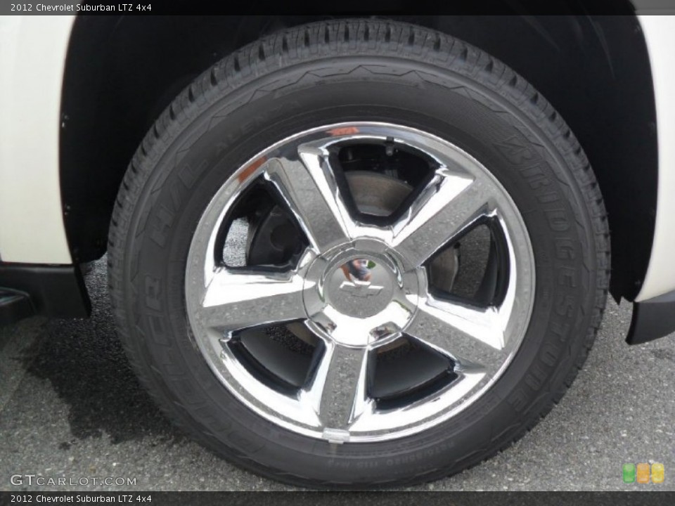 2012 Chevrolet Suburban LTZ 4x4 Wheel and Tire Photo #54613224