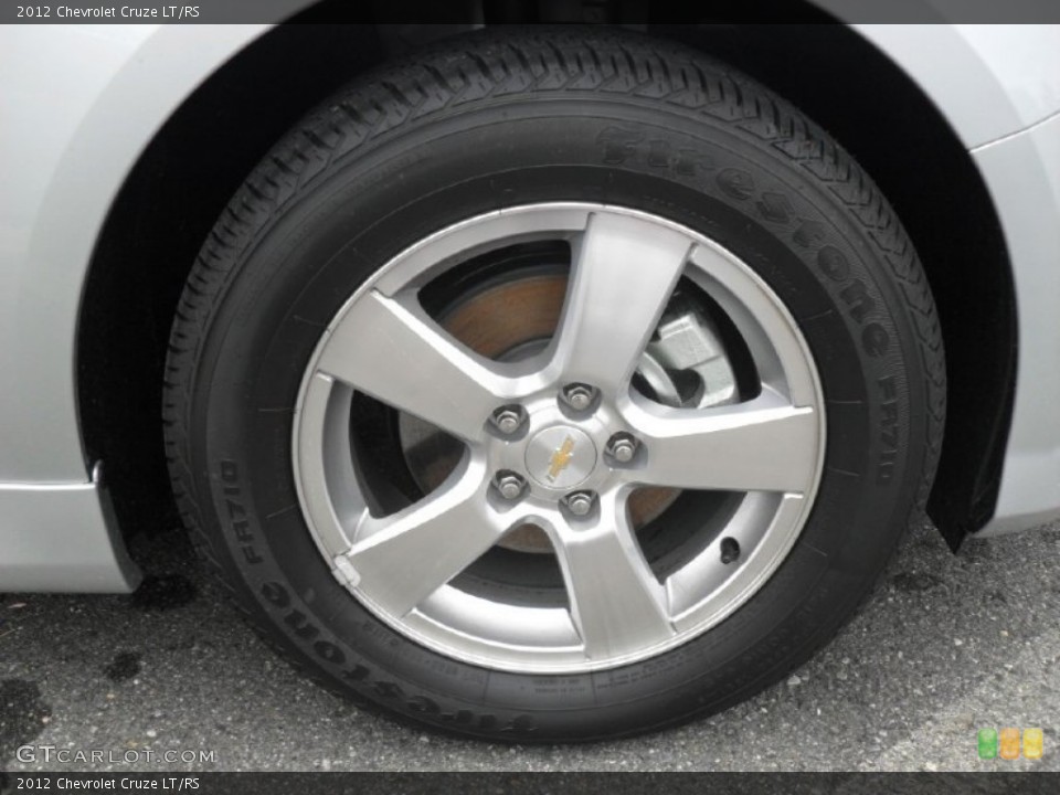 2012 Chevrolet Cruze LT/RS Wheel and Tire Photo #54615061