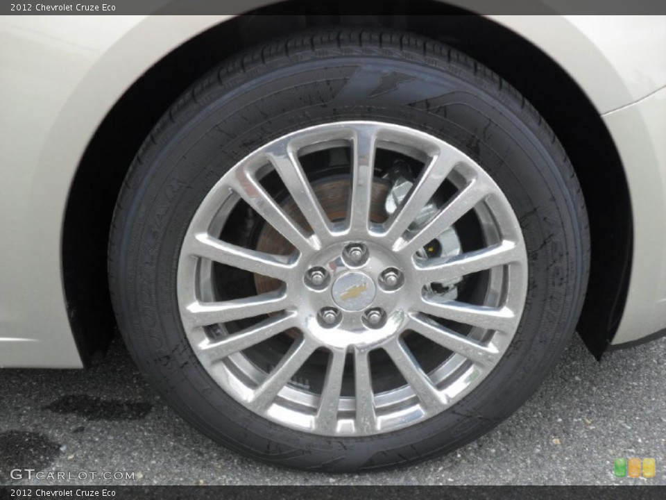 2012 Chevrolet Cruze Eco Wheel and Tire Photo #54615276