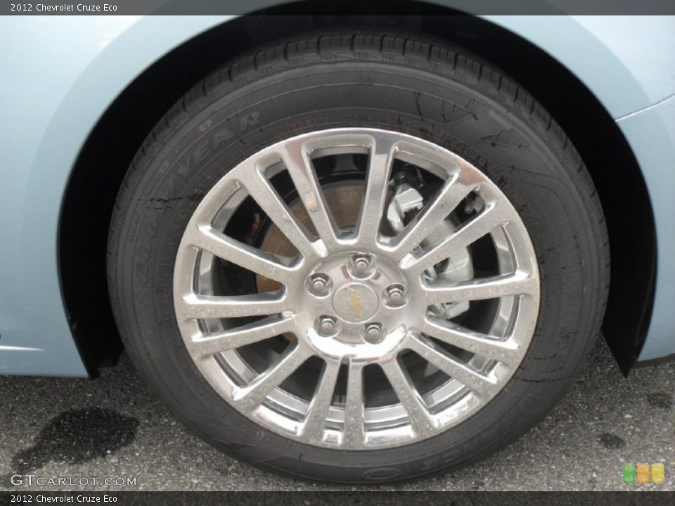 2012 Chevrolet Cruze Eco Wheel and Tire Photo #54616146
