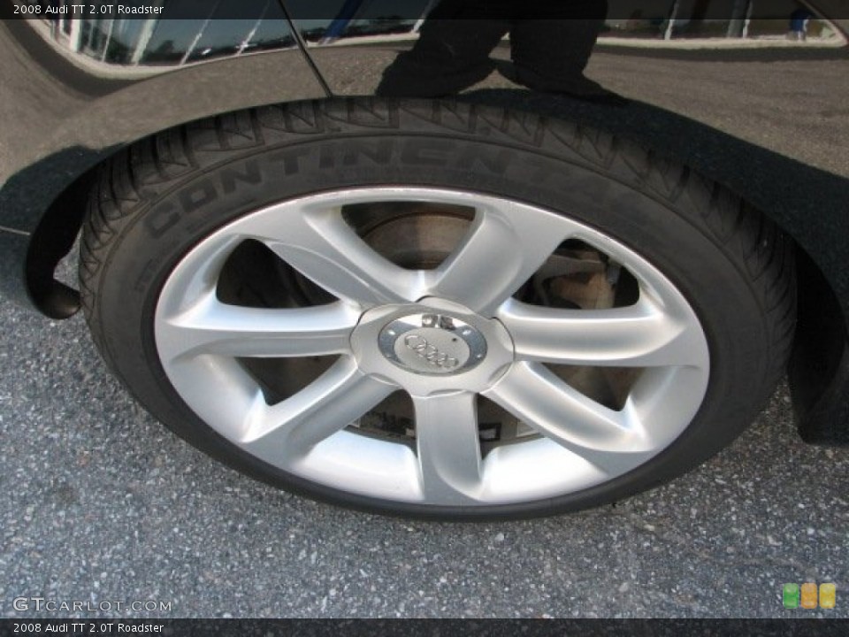 2008 Audi TT 2.0T Roadster Wheel and Tire Photo #54616180