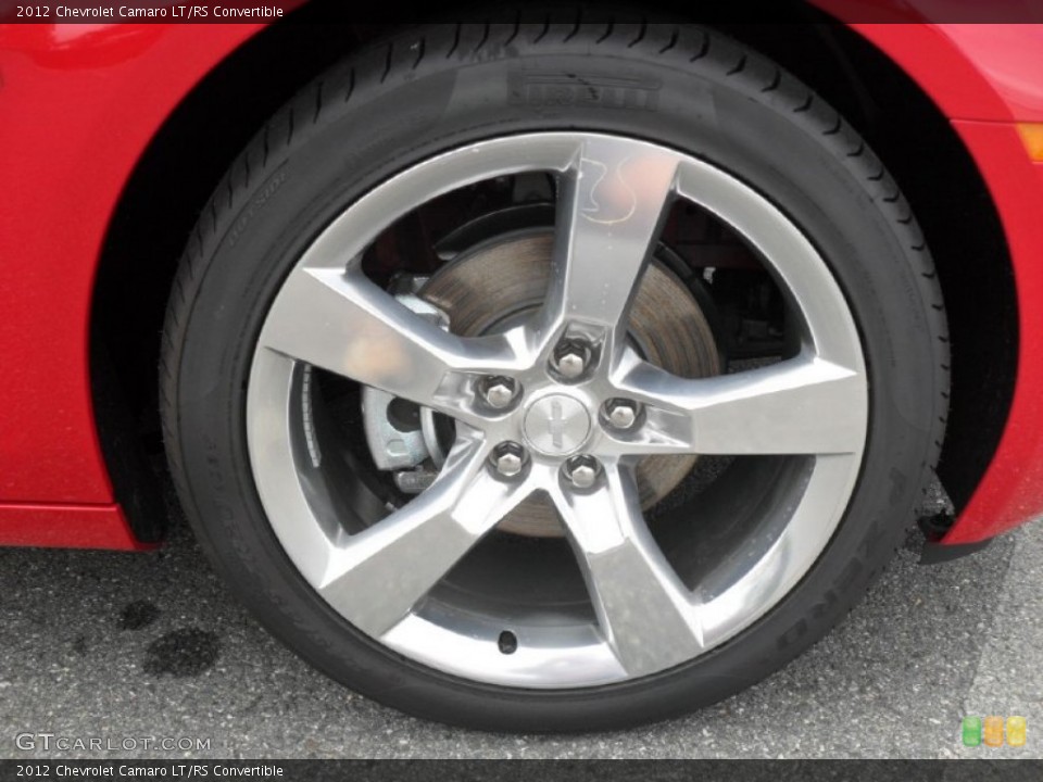 2012 Chevrolet Camaro LT/RS Convertible Wheel and Tire Photo #54616771