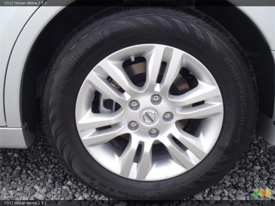 2012 Nissan Altima 2.5 S Wheel and Tire Photo #54622658