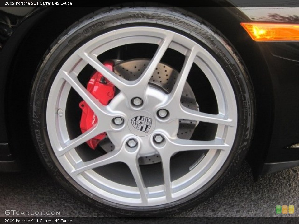 2009 Porsche 911 Carrera 4S Coupe Wheel and Tire Photo #54627405