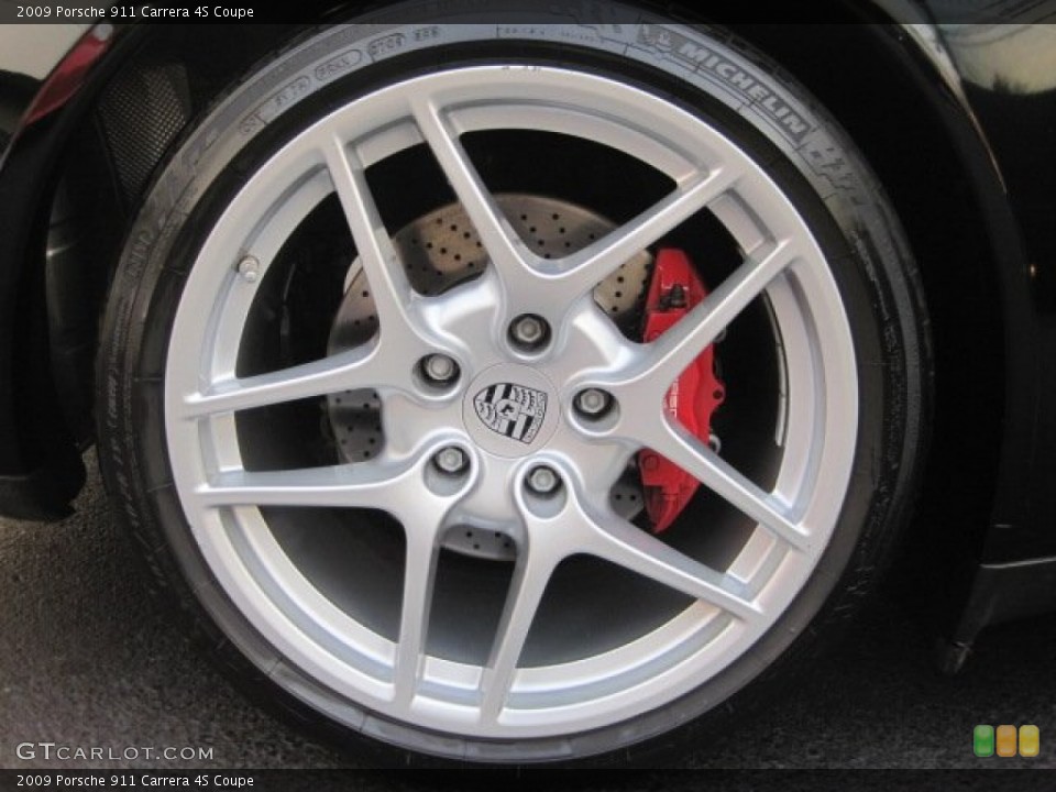 2009 Porsche 911 Carrera 4S Coupe Wheel and Tire Photo #54627411