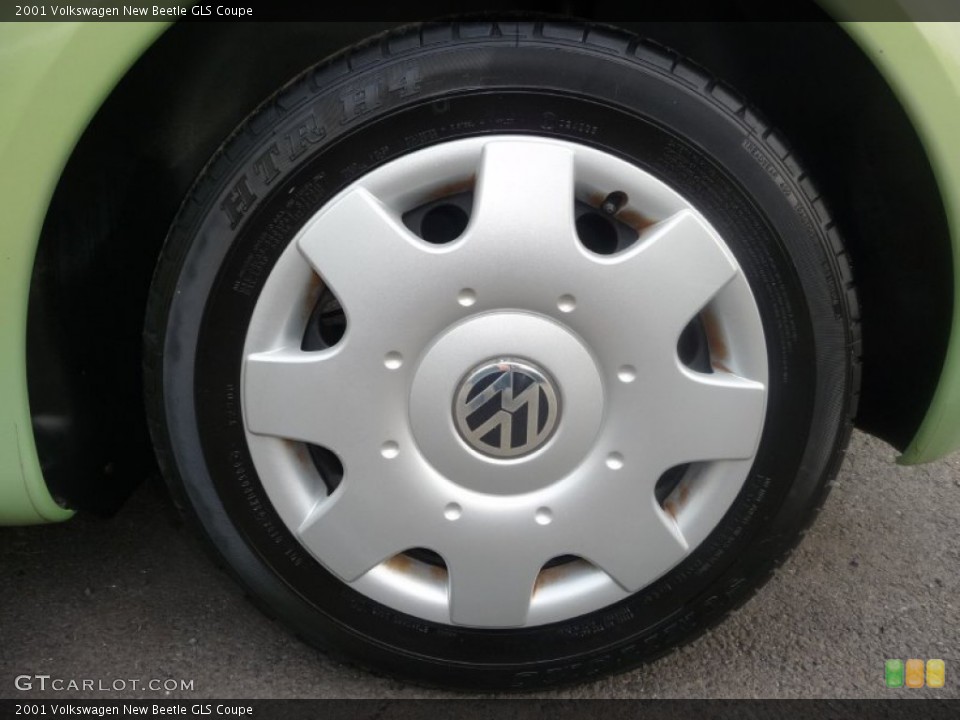 2001 Volkswagen New Beetle GLS Coupe Wheel and Tire Photo #54627807