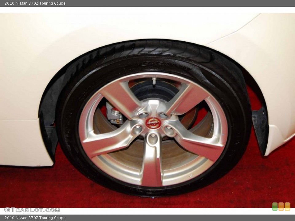 2010 Nissan 370Z Touring Coupe Wheel and Tire Photo #54629574