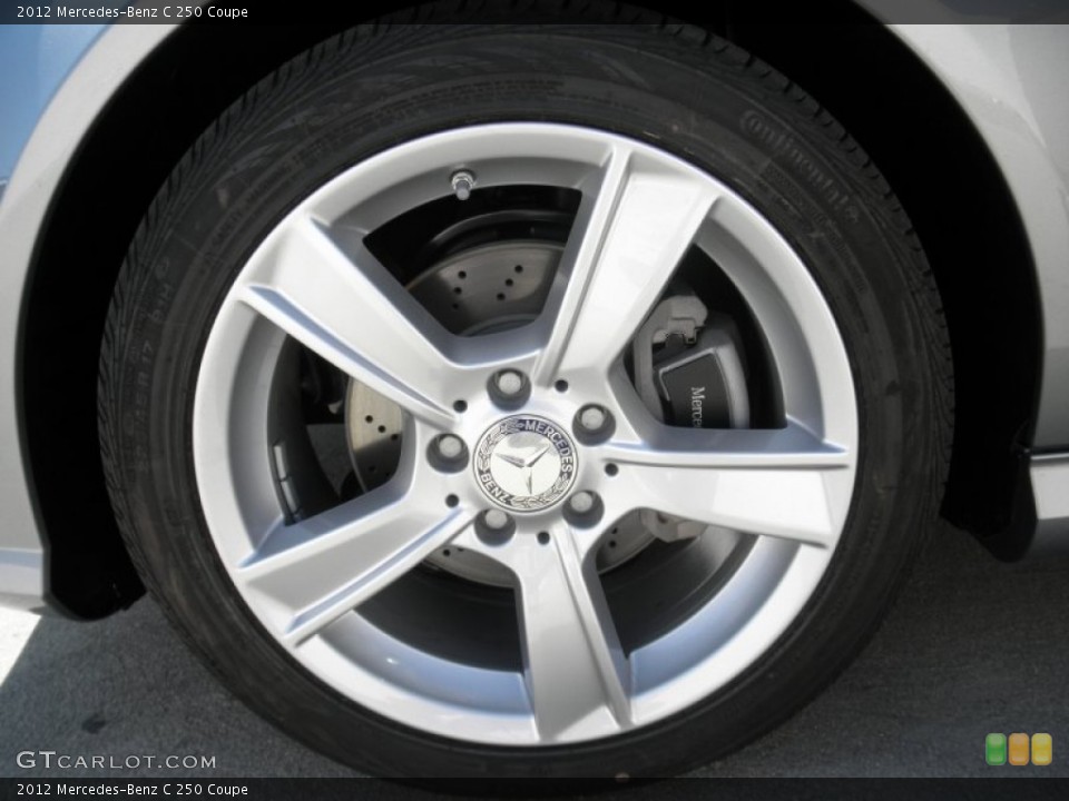 2012 Mercedes-Benz C 250 Coupe Wheel and Tire Photo #54629796