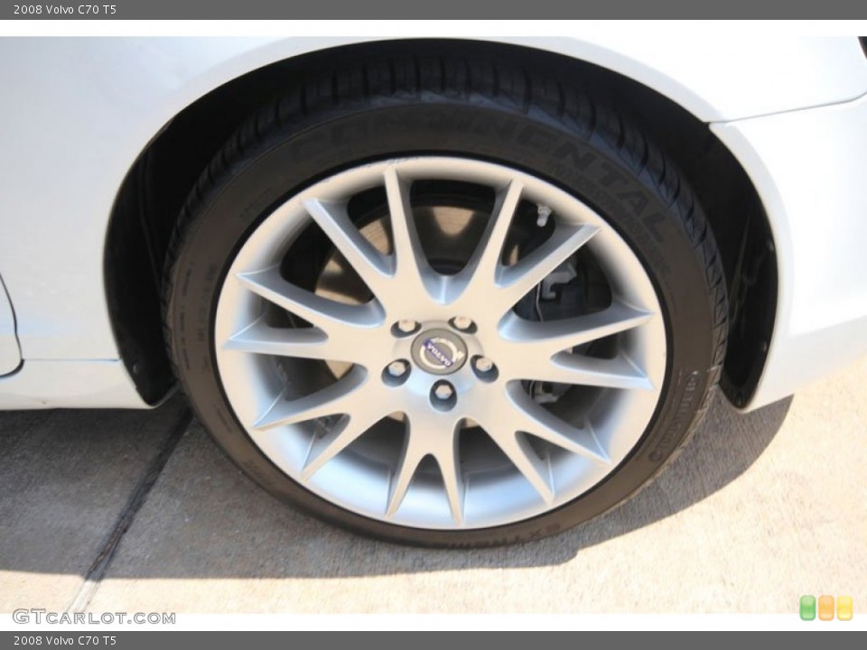 2008 Volvo C70 T5 Wheel and Tire Photo #54631216