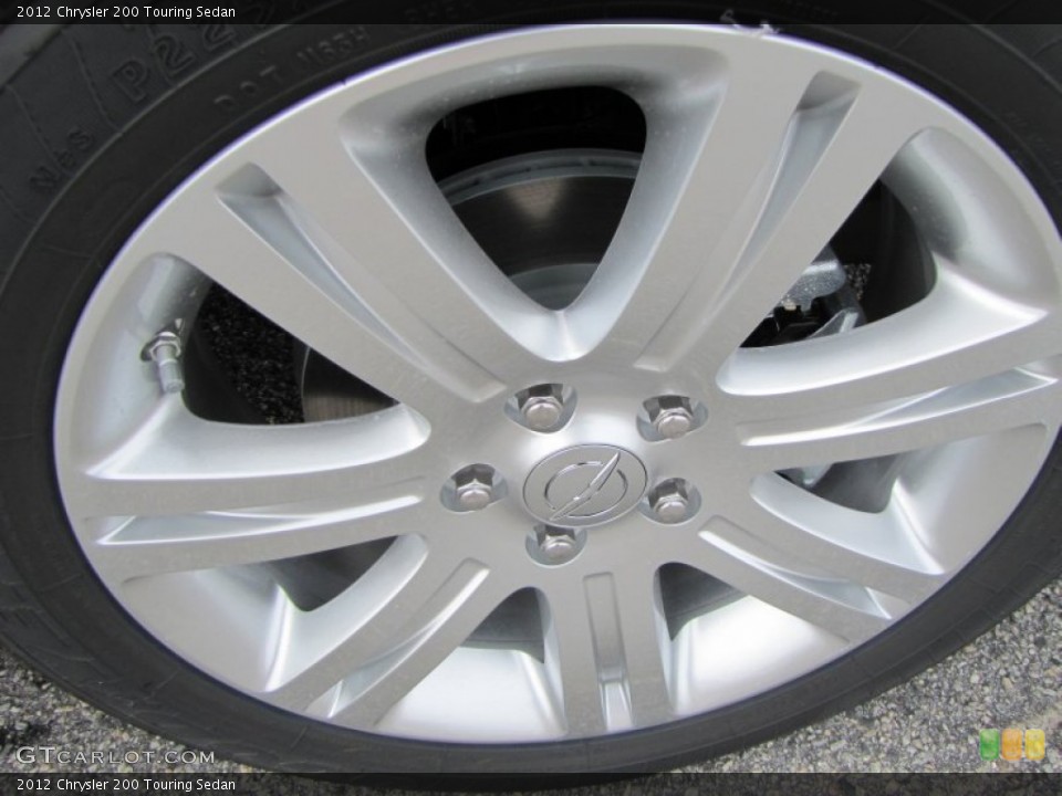 2012 Chrysler 200 Touring Sedan Wheel and Tire Photo #54632874