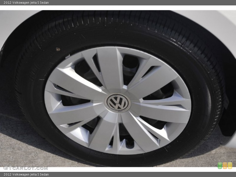 2012 Volkswagen Jetta S Sedan Wheel and Tire Photo #54634293