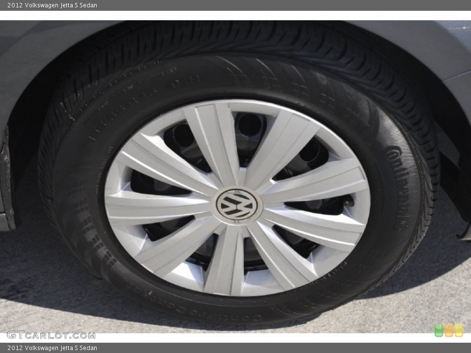 2012 Volkswagen Jetta S Sedan Wheel and Tire Photo #54635460