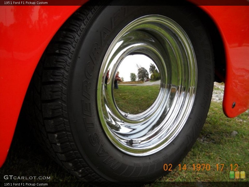 1951 Ford F1 Pickup Custom Wheel and Tire Photo #54635580
