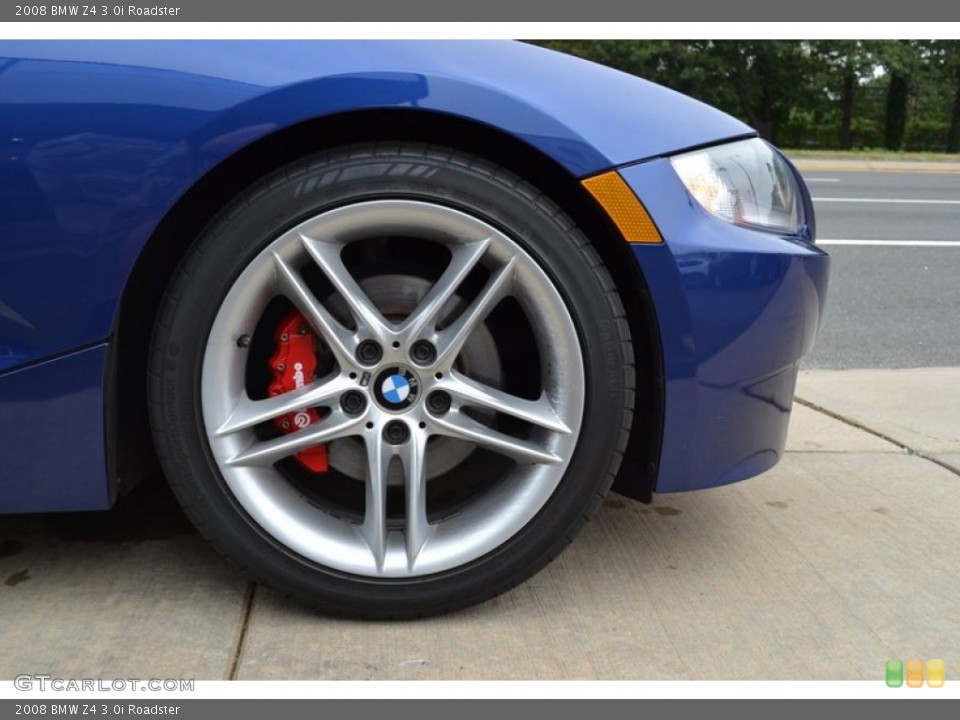 2008 BMW Z4 3.0i Roadster Wheel and Tire Photo #54636510