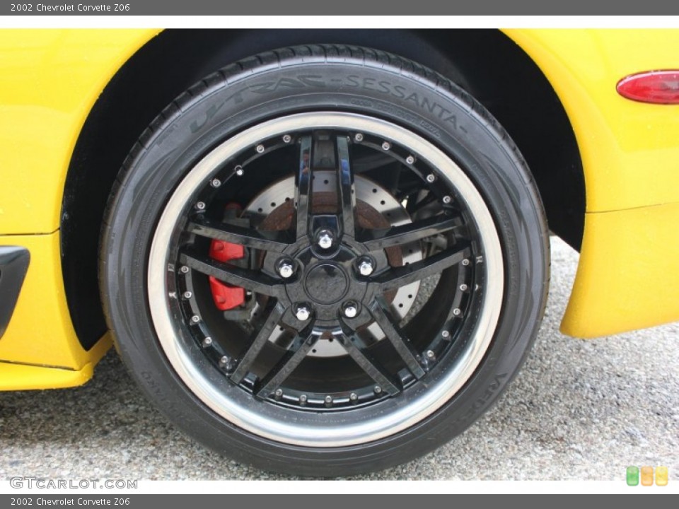 2002 Chevrolet Corvette Z06 Wheel and Tire Photo #54639411