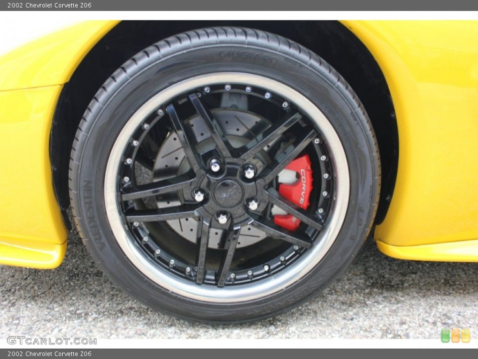 2002 Chevrolet Corvette Z06 Wheel and Tire Photo #54639471