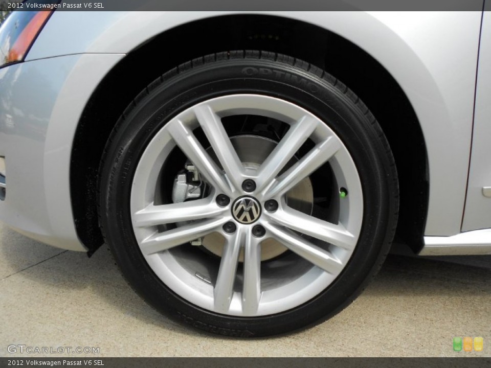 2012 Volkswagen Passat V6 SEL Wheel and Tire Photo #54643167