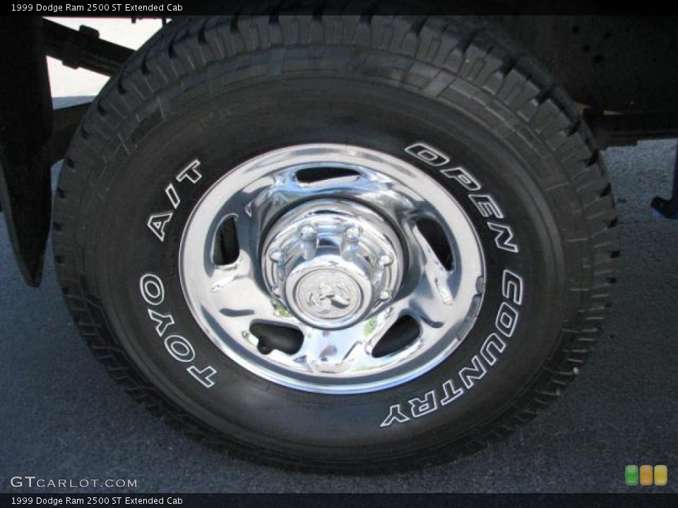 1999 Dodge Ram 2500 ST Extended Cab Wheel and Tire Photo #54644168