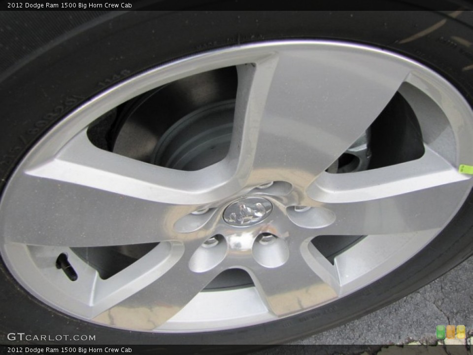 2012 Dodge Ram 1500 Big Horn Crew Cab Wheel and Tire Photo #54644181