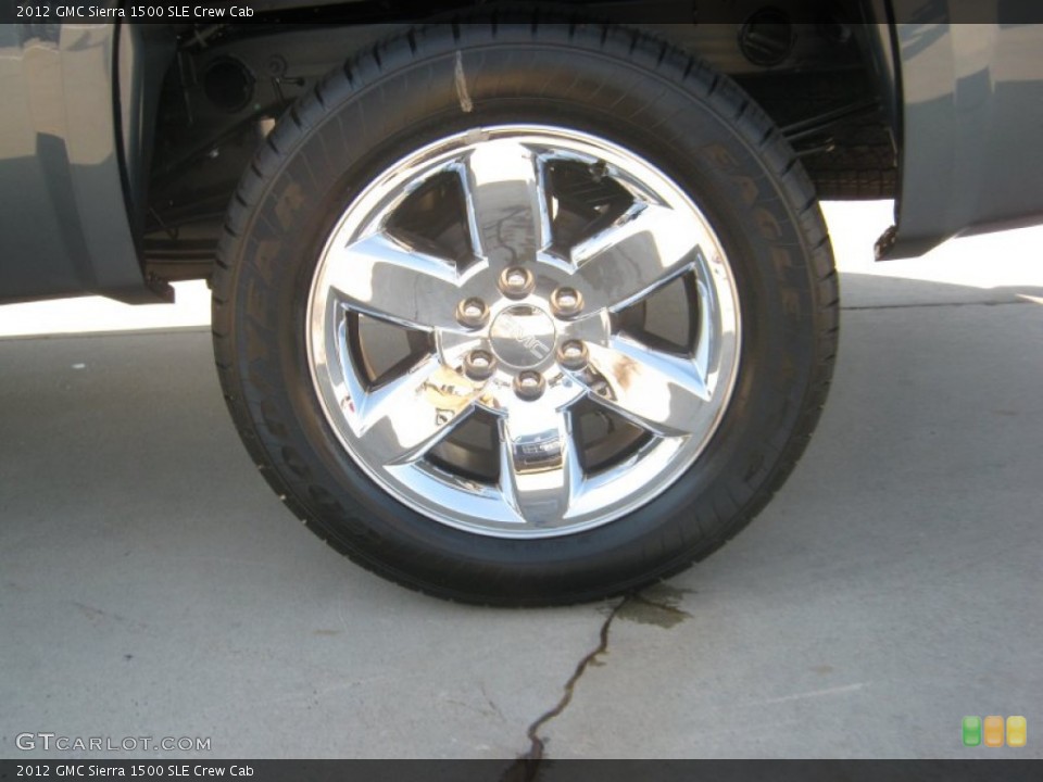 2012 GMC Sierra 1500 SLE Crew Cab Wheel and Tire Photo #54644985