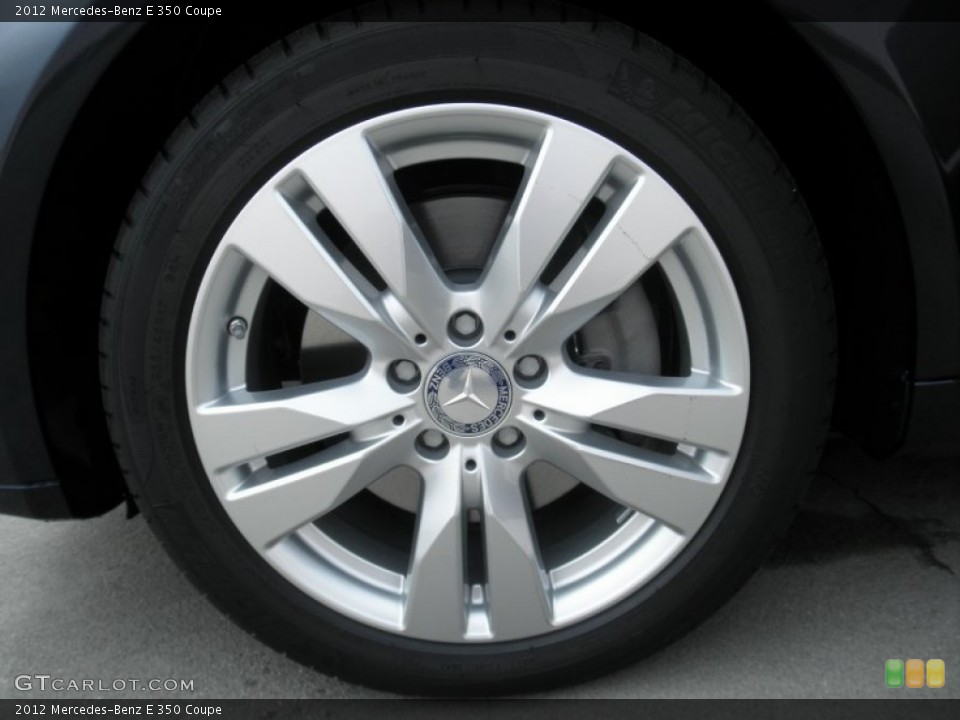 2012 Mercedes-Benz E 350 Coupe Wheel and Tire Photo #54647847