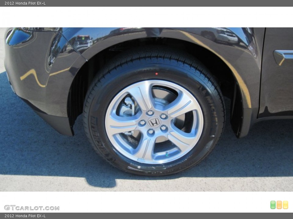 2012 Honda Pilot EX-L Wheel and Tire Photo #54649233