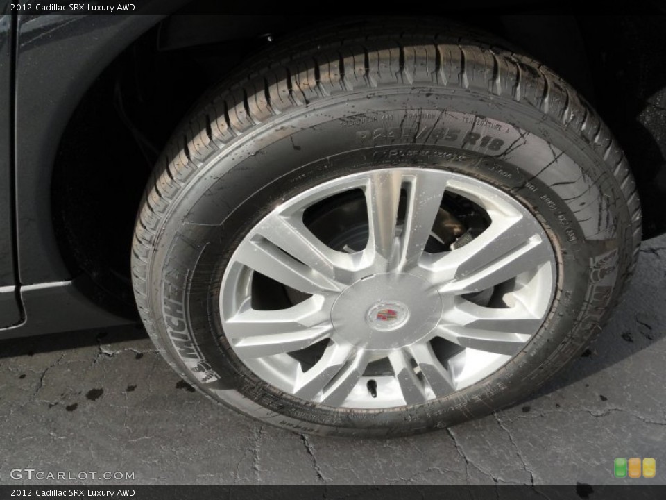 2012 Cadillac SRX Luxury AWD Wheel and Tire Photo #54656097