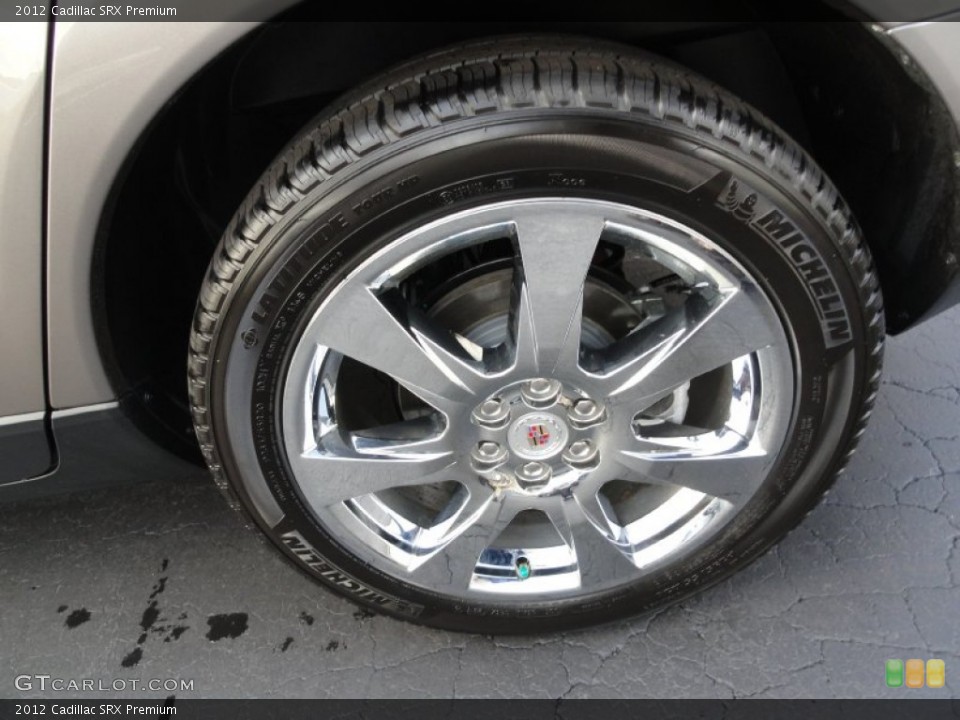2012 Cadillac SRX Premium Wheel and Tire Photo #54657048
