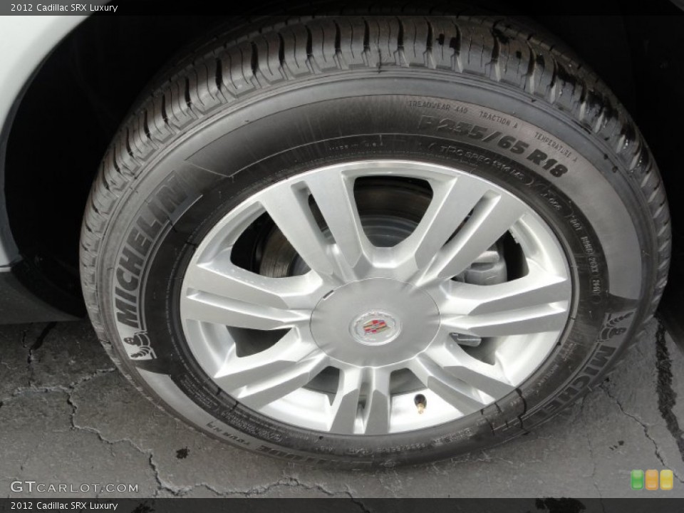 2012 Cadillac SRX Luxury Wheel and Tire Photo #54657221